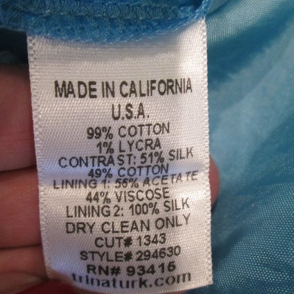 Trina Turk Belted Pencil Color Block Sundress - Picture 7 of 7